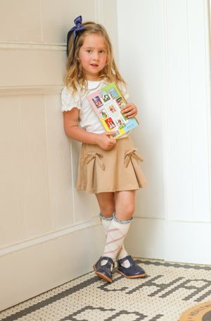 Khaki Uniform Skort *Ready to Ship*