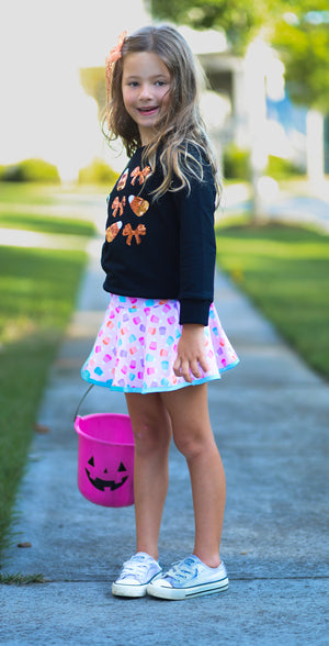 Candy Corn Skort