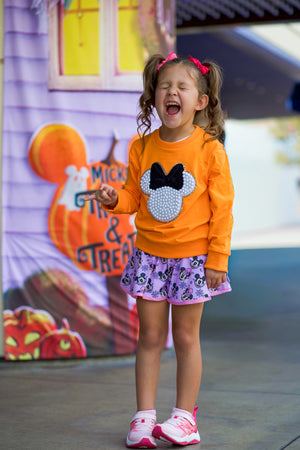 Pixiedust & Pearls Orange Pullover *Ships in Two Weeks!*