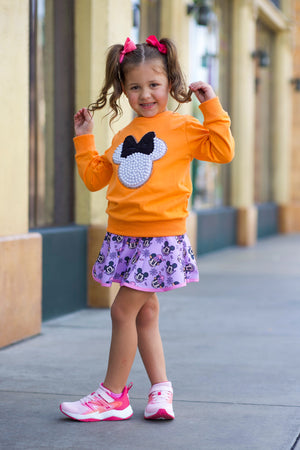 Pixiedust & Pearls Orange Pullover *Ships in Two Weeks!*