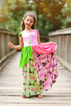 "Pink Goes Good with Green"  Bamboo Gown