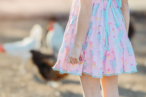 Flock Fancy Chicken Twirl Dress *Ready to Ship!*