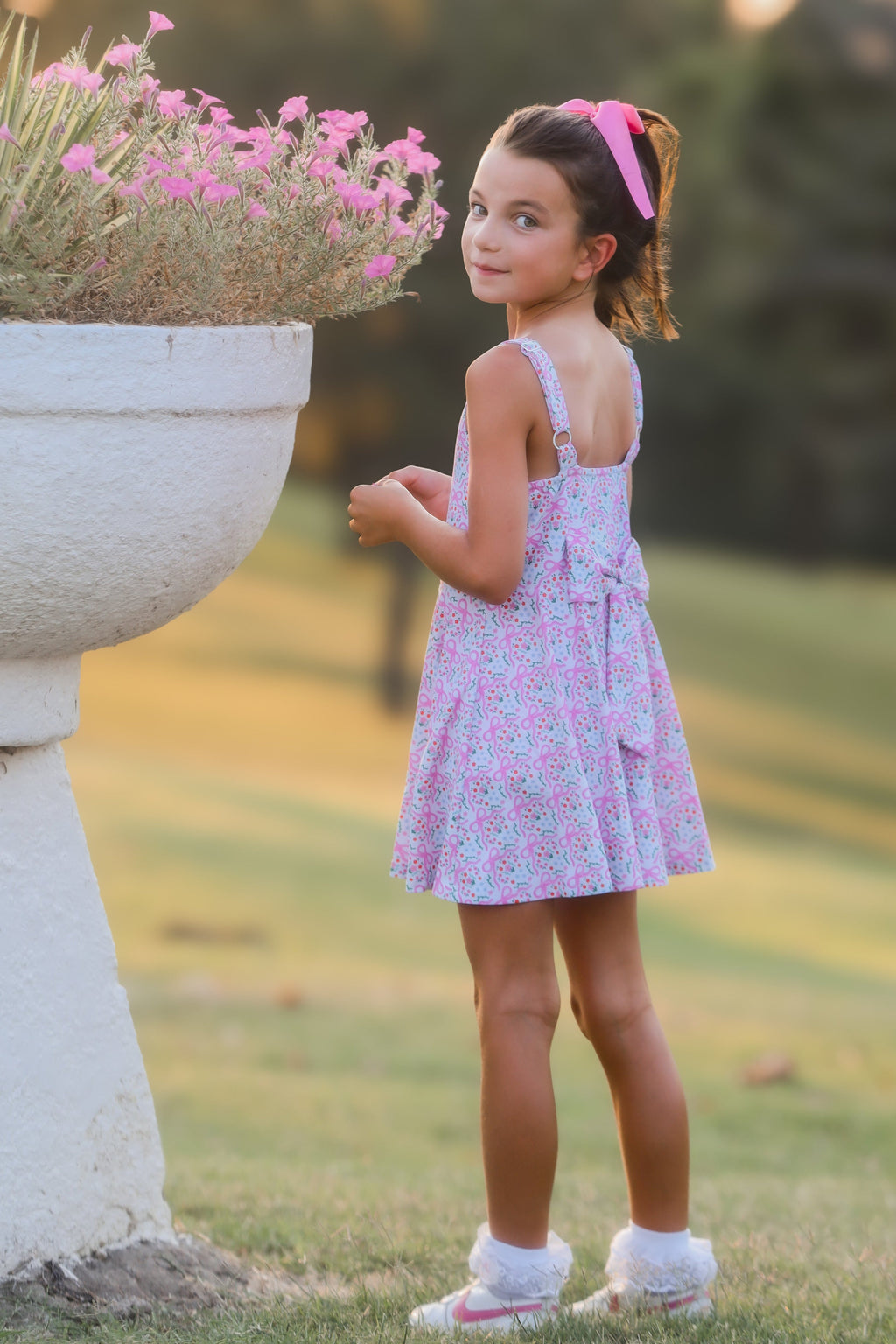 Bow & Go Athletic Dress