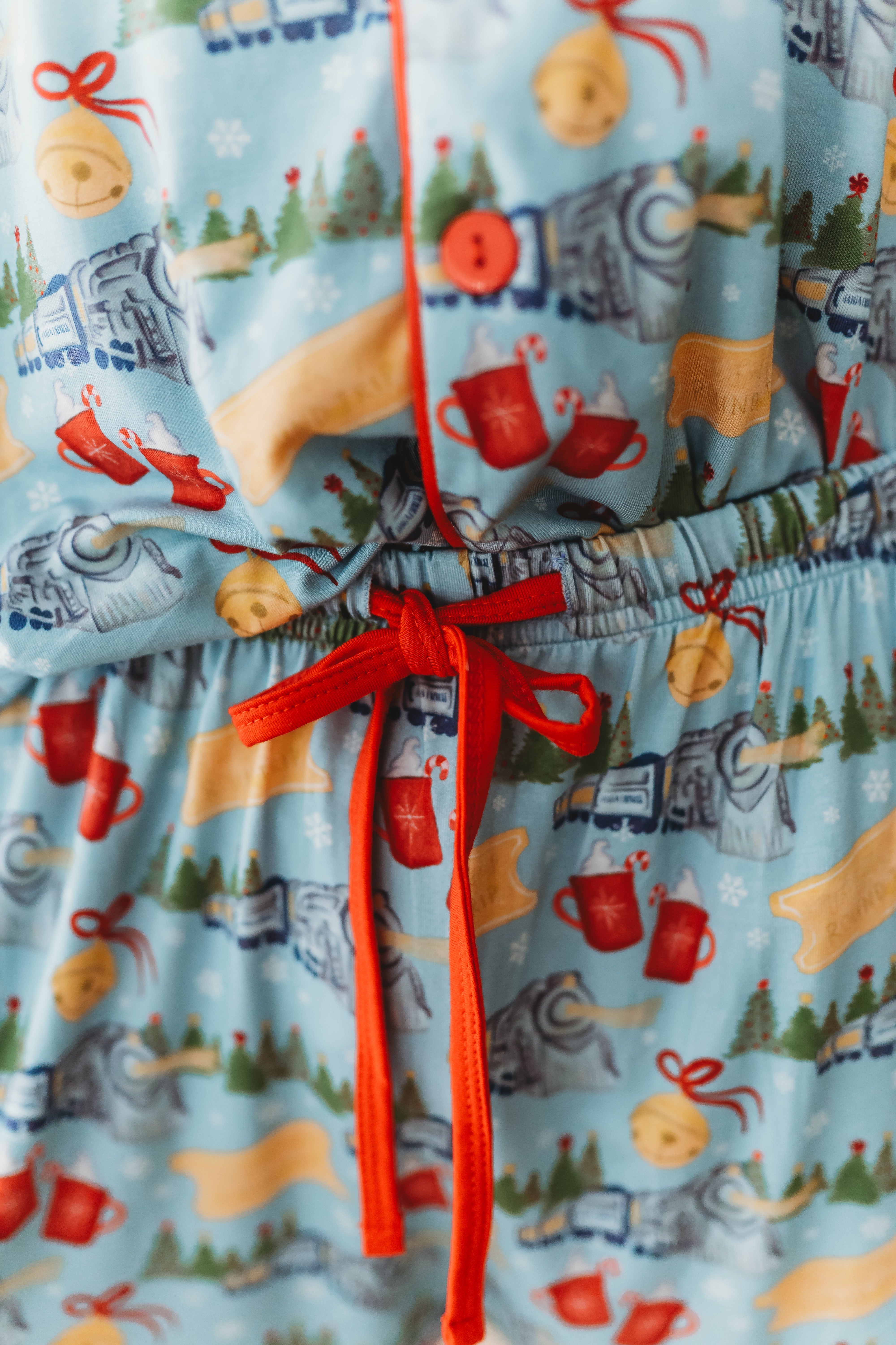 North Pole Express Boys Button Down