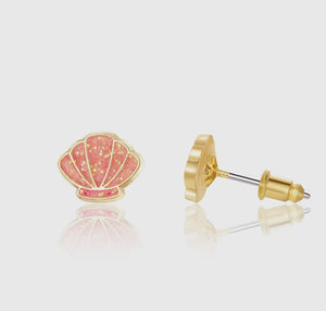 Hypoallergenic Seashell Earrings ~ Nickle & Lead Free