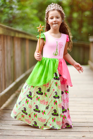 "Pink Goes Good with Green"  Bamboo Gown