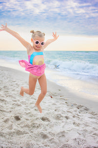 Shimmer Metallic Rainbow Swim *In Stock!*