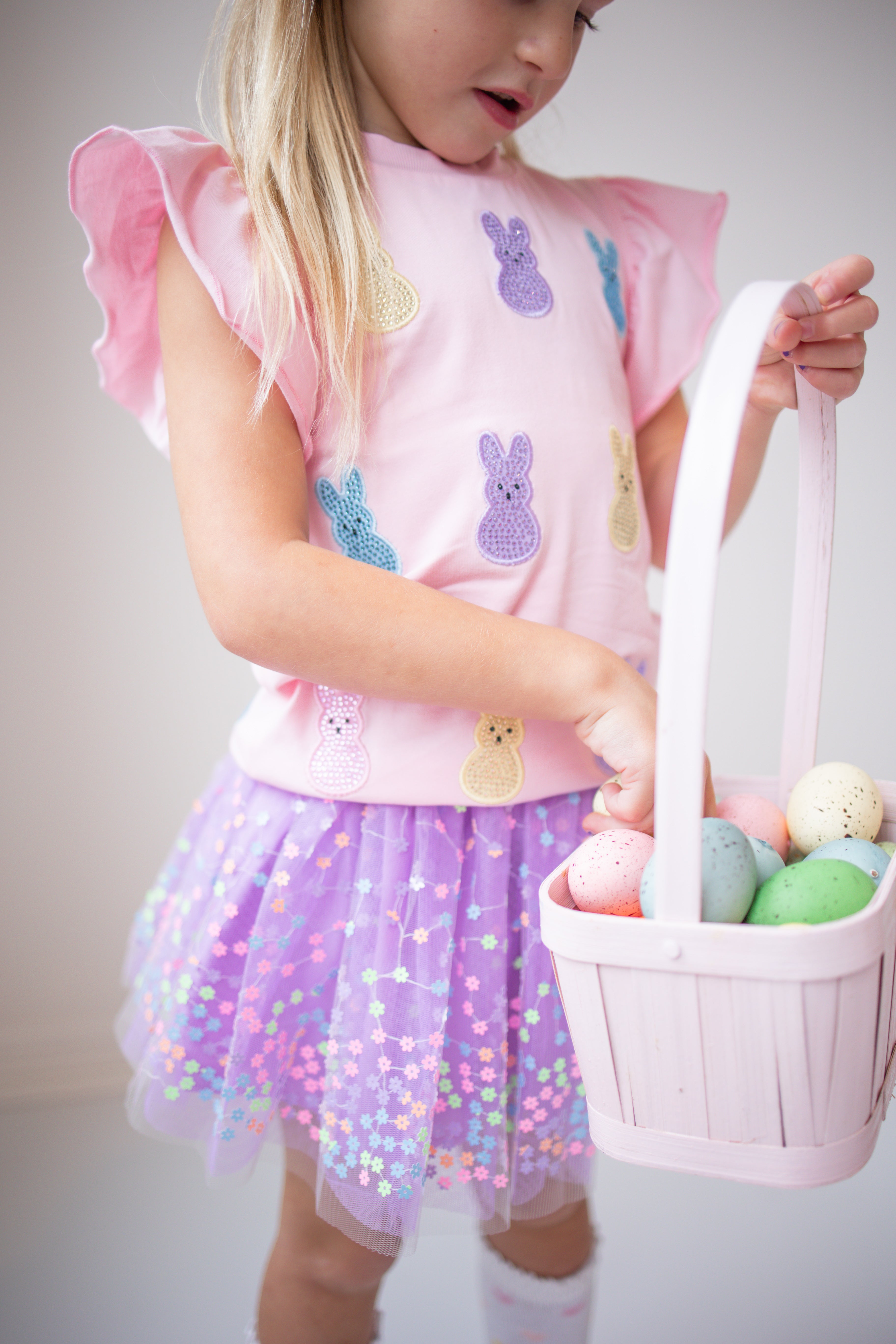 One Size Toddler Lavender Sparkle Sisters Tutu Skirt