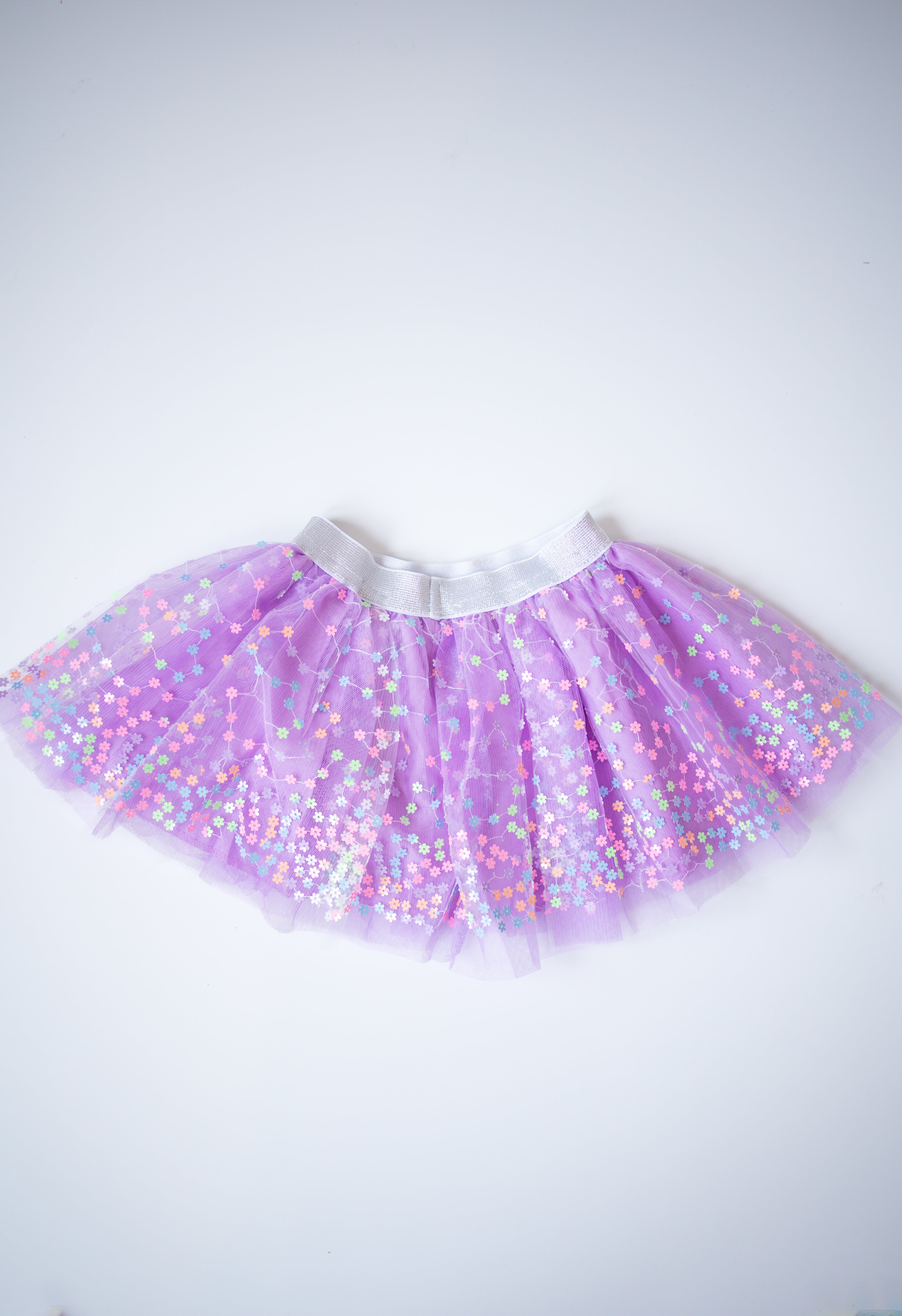 One Size Toddler Lavender Sparkle Sisters Tutu Skirt