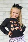 Sequin Candy Corn Sweatshirt