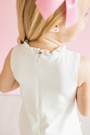 Tie it in a Bow White Shift *Limited Pre-Order*
