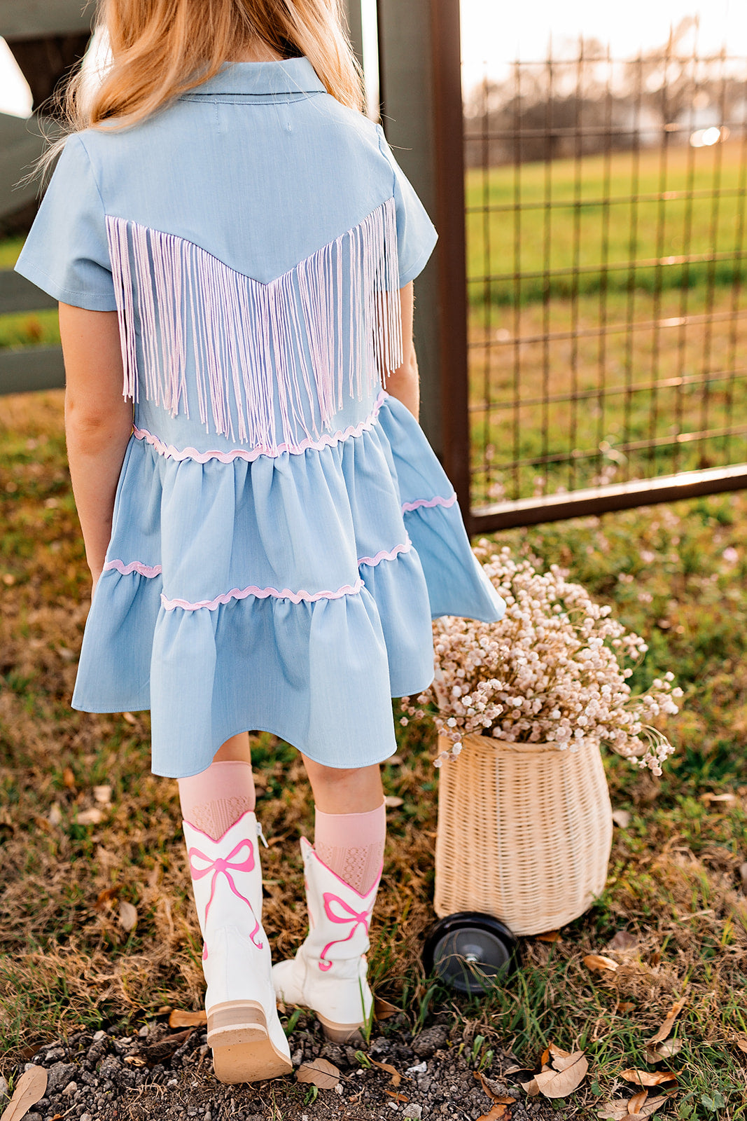 Boots, Bows, & Rodeo! Fringe Dress