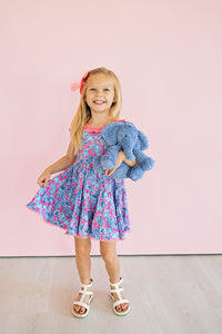 Trunk Show Elephant Dress with Bloomers *Ready to Ship*