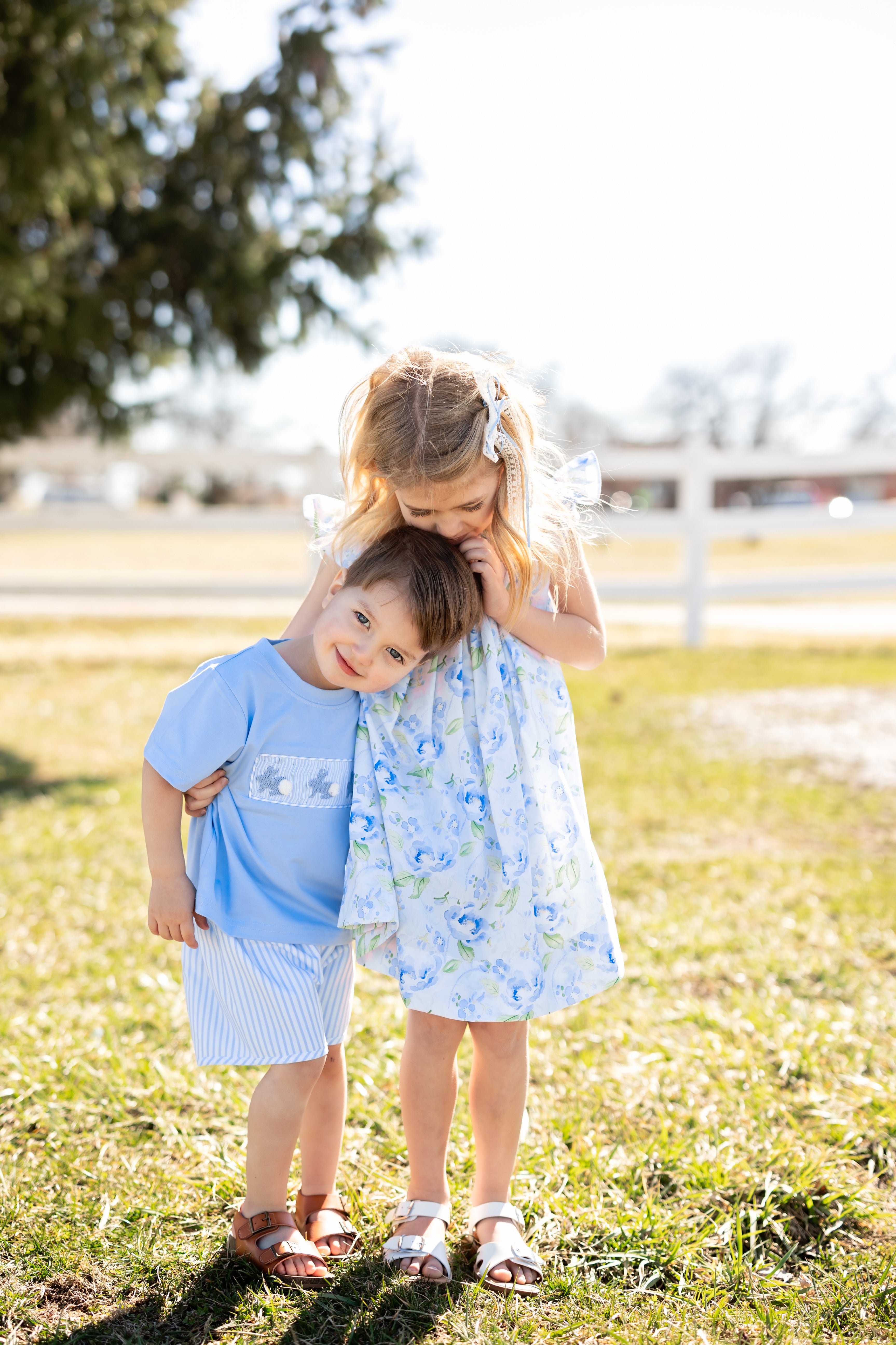 Morning Glory Smocked Floral Bloomer Set *Ready to Ship!*