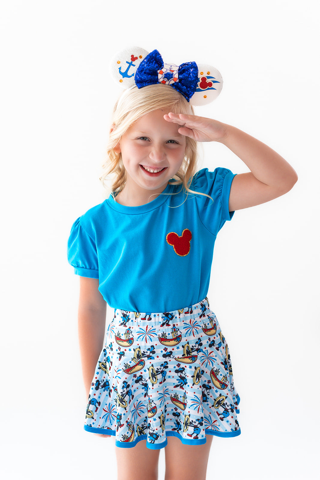 Steamboat Willie Skort