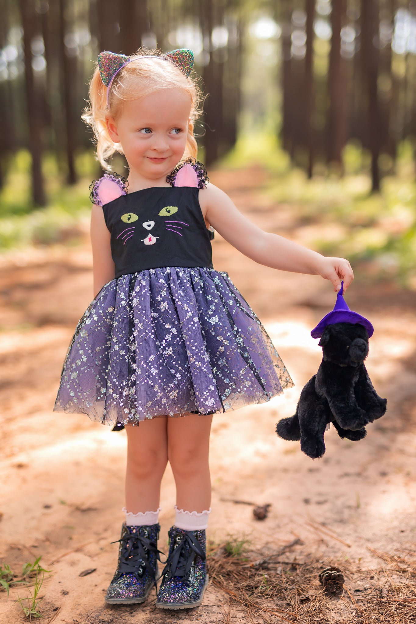Midnight Mischief Cat Dress *Limited Pre~Order ~ Ships Late July*