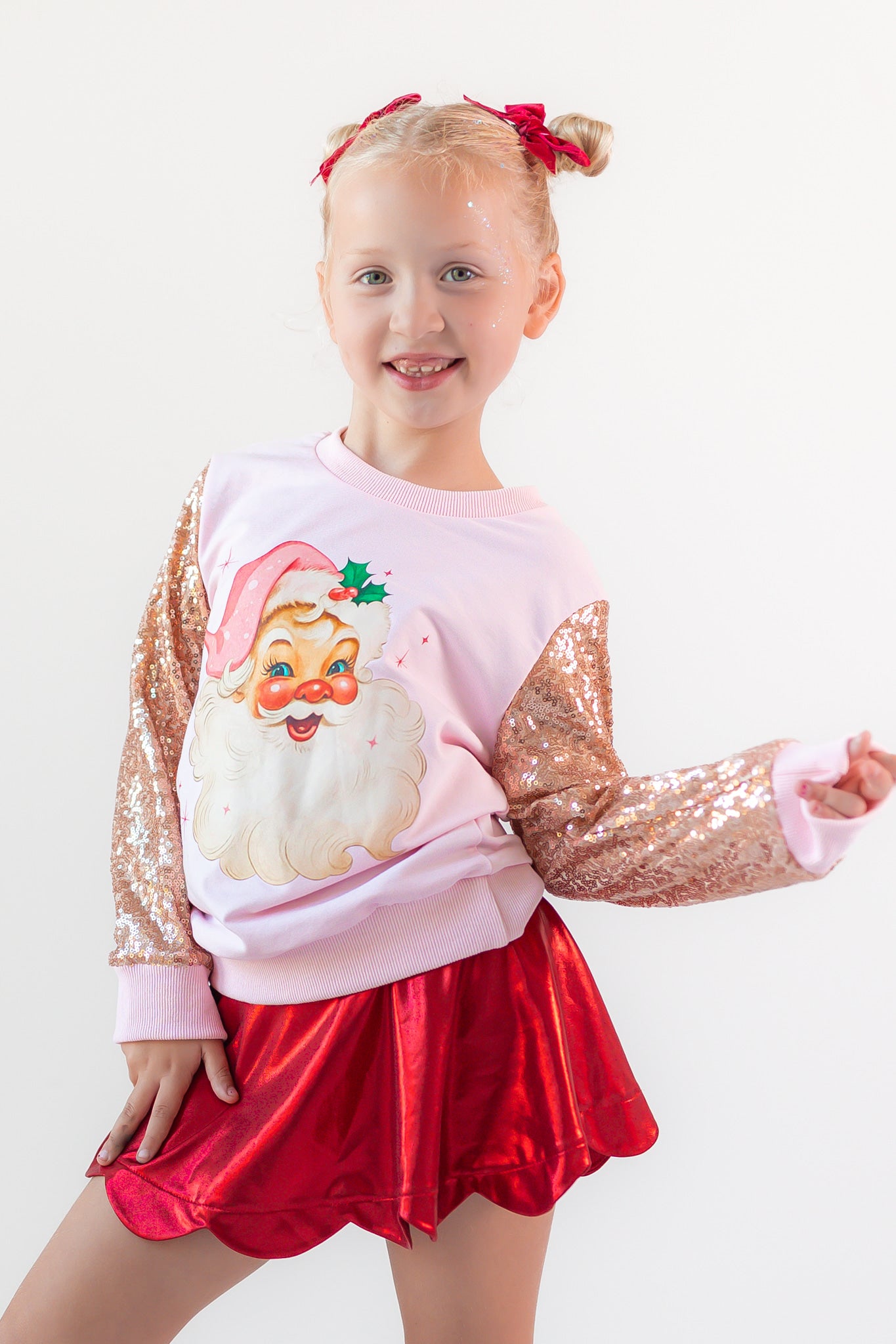 Santa Sparkle Sweatshirt *IN Stock!!*