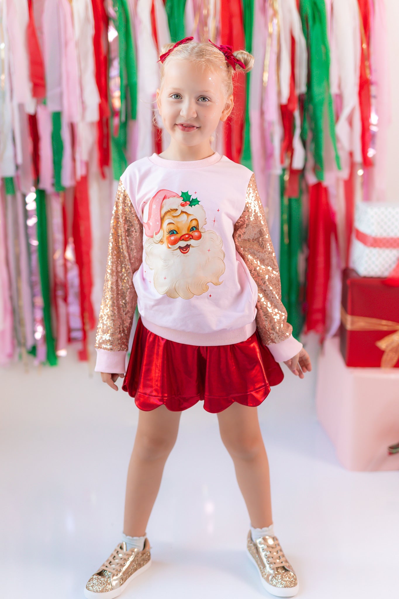 Santa Sparkle Sweatshirt *IN Stock!!*