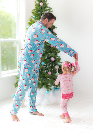 Pink Santa Layette
