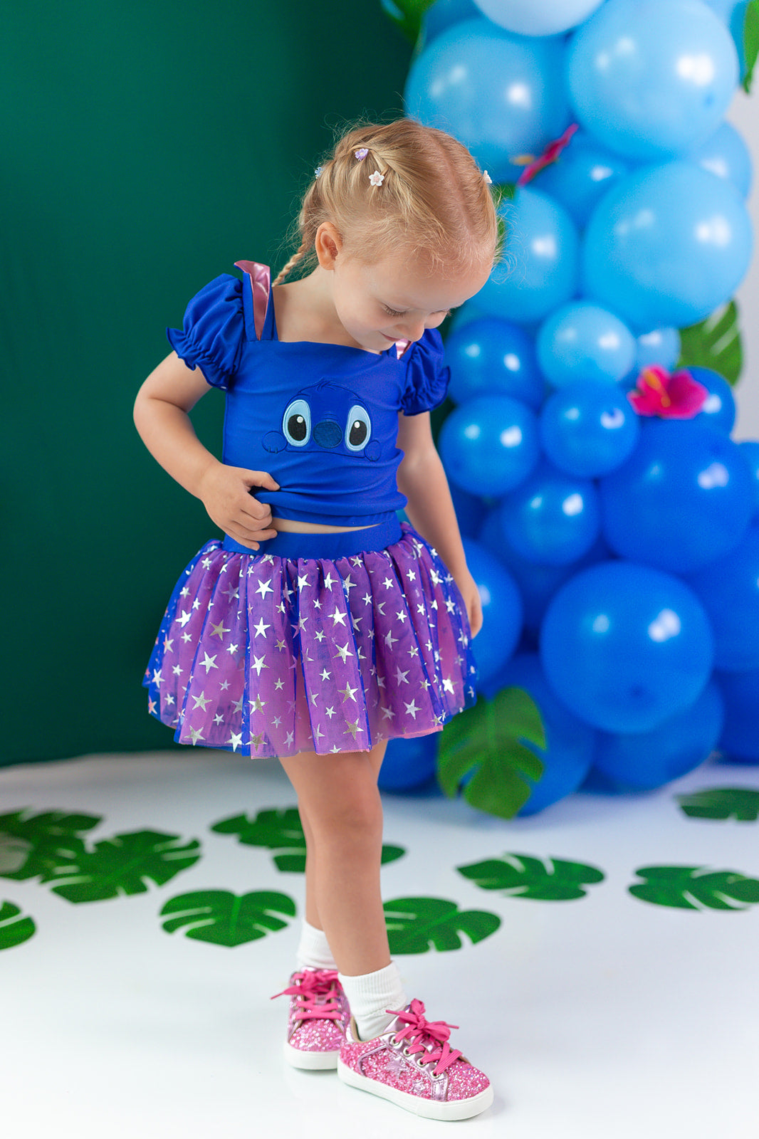 Aloha Alien Athletic Skort Set