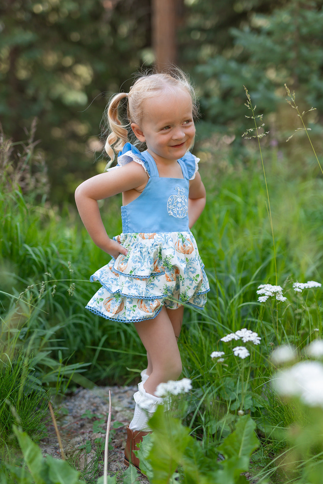 Autumn in Bloom Romper *In Stock!*