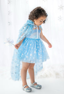 “Worth Melting For” Dress & Cape *Ready to Ship*