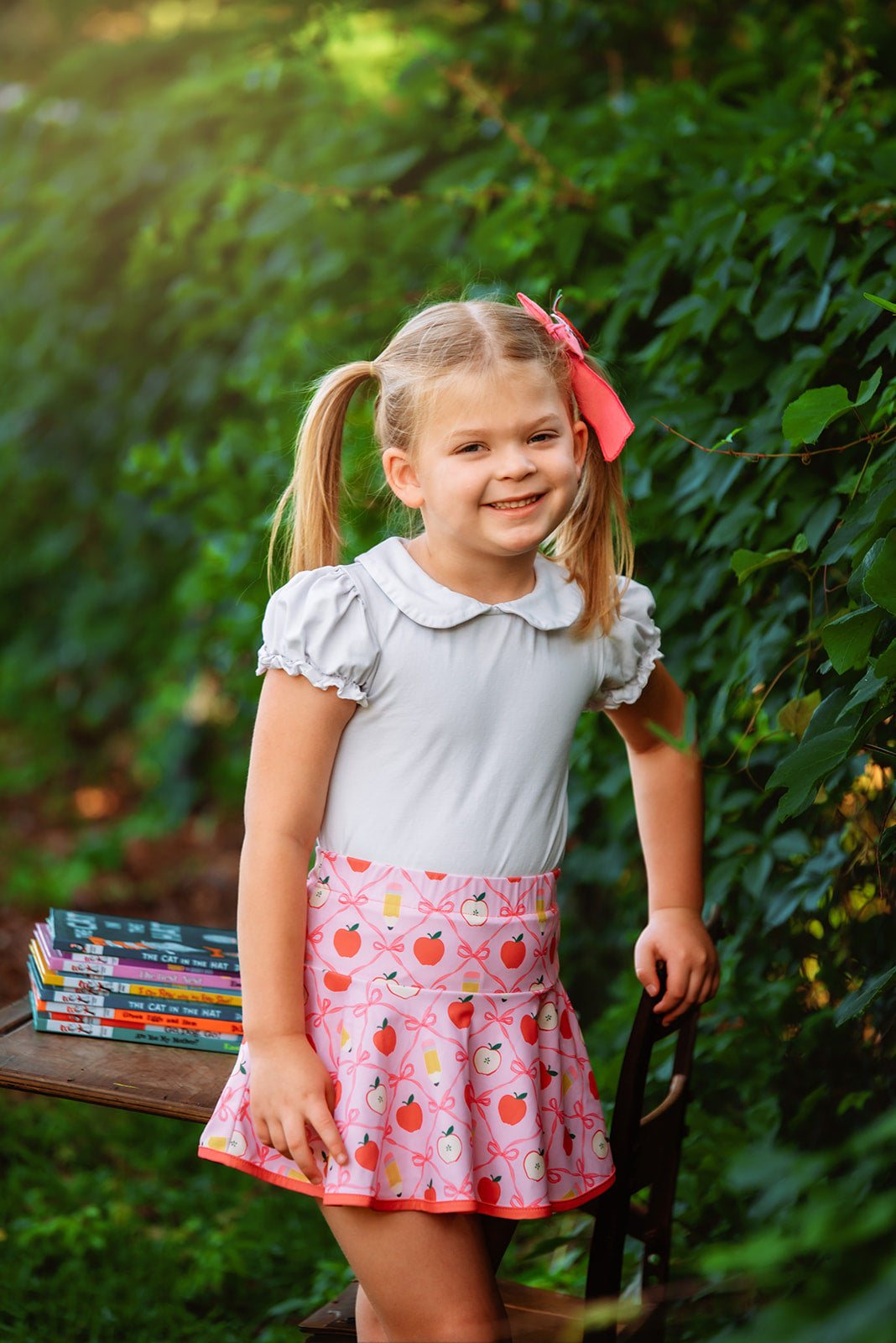 Recess & Ribbons Apple Skort