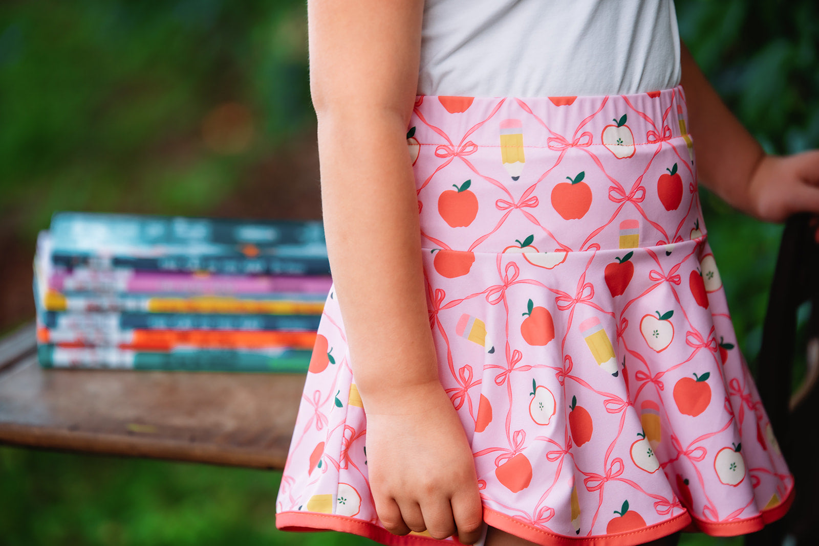 Recess & Ribbons Apple Skort