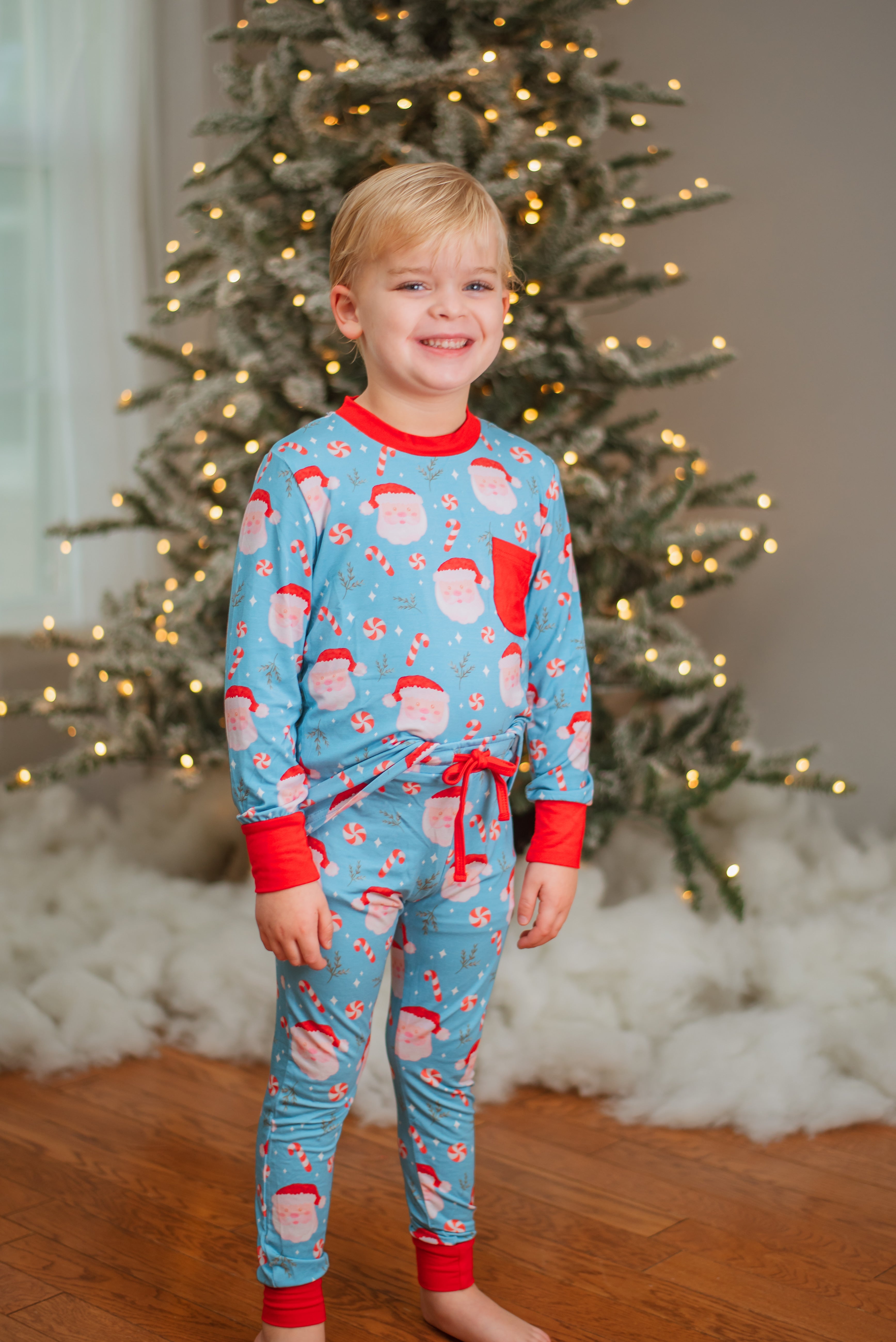 Blue Santa Child Jams