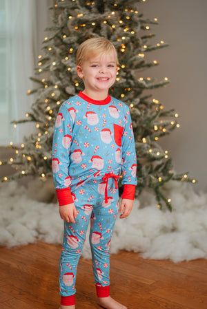 Blue Santa Child Jams
