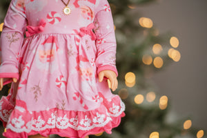 Pink Santa Doll Gown