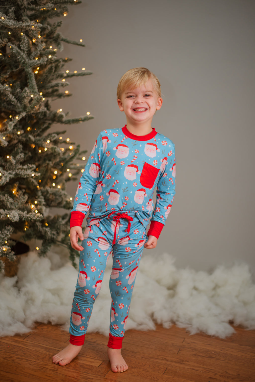 Blue Santa Child Jams