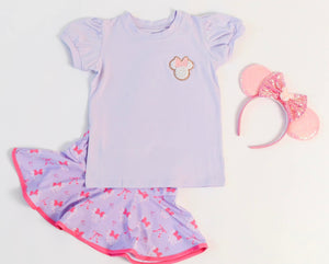 Lavender Patch Magical Mouse Shirt *In Stock*