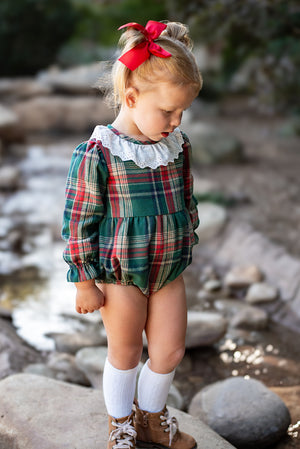 Mad for Plaid Romper *Limited Pre~Order*