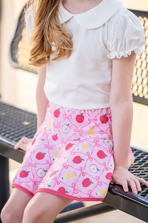 Recess & Ribbons Apple Skort