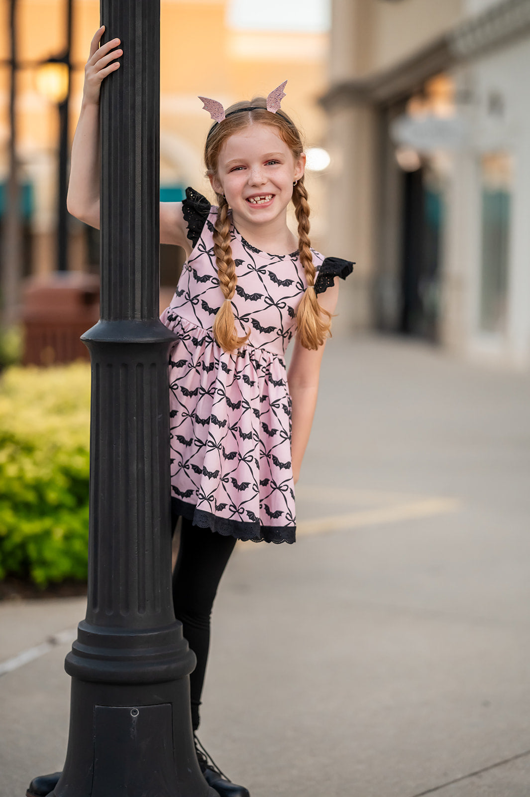 Batty for Bows Legging Set