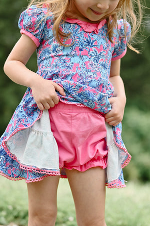 Trunk Show Dress with Bloomers *Ready to Ship*