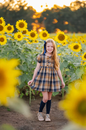 Thankful Plaid Dress