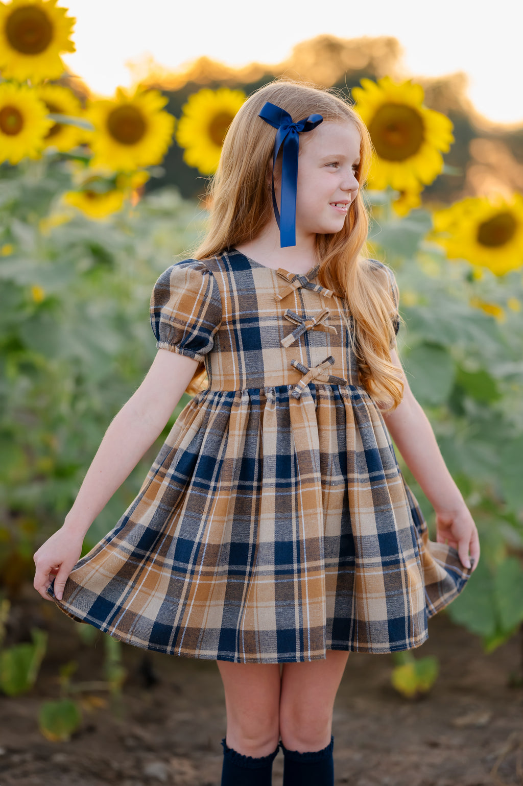 Thankful Plaid Dress