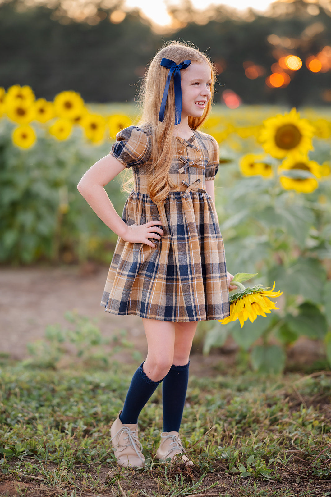 Thankful Plaid Dress