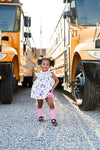 "Preschool Prep" Smocked Bloomer Set