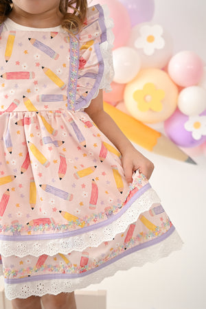“Pencil Me In” Dress with Shorts or Bloomers