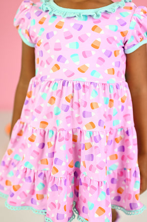 Candy Corn Twirl Dress