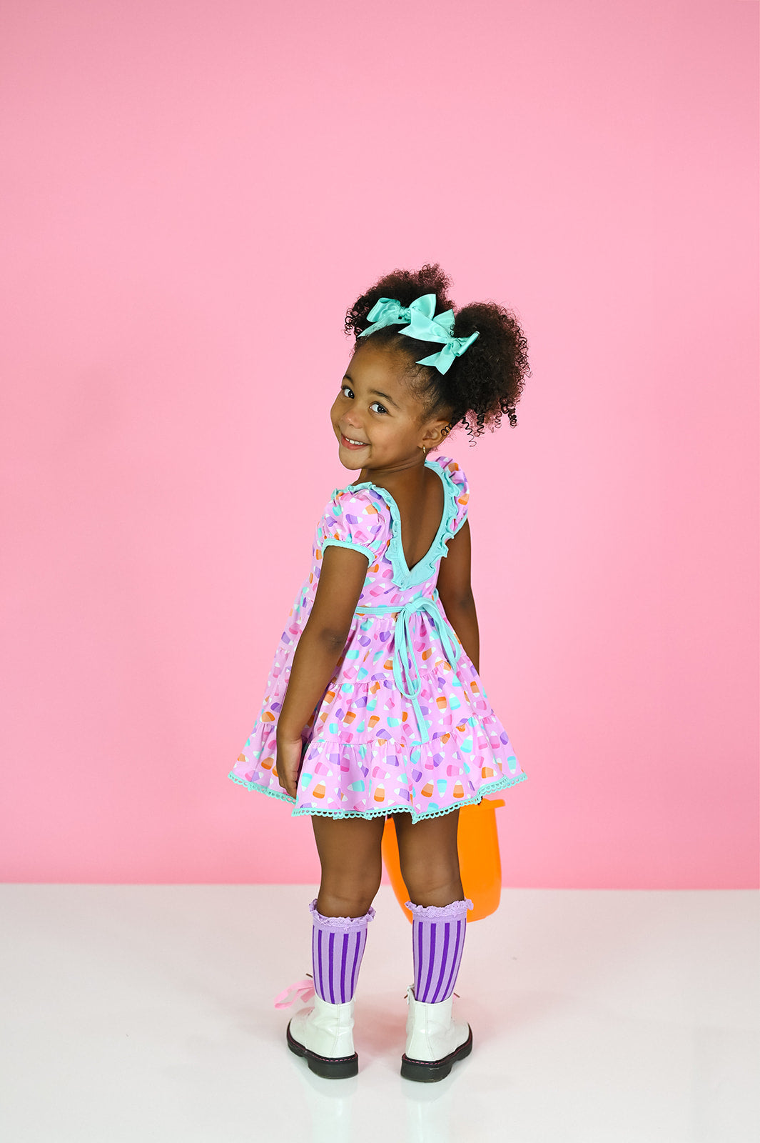 Candy Corn Twirl Dress