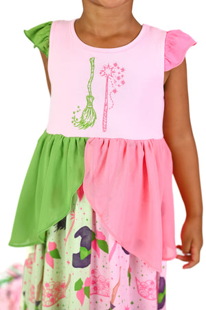 "Pink Goes Good with Green"  Bamboo Gown