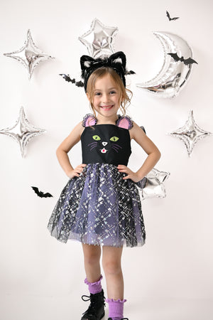 Midnight Mischief Cat Dress *Limited Pre~Order ~ Ships Late July*