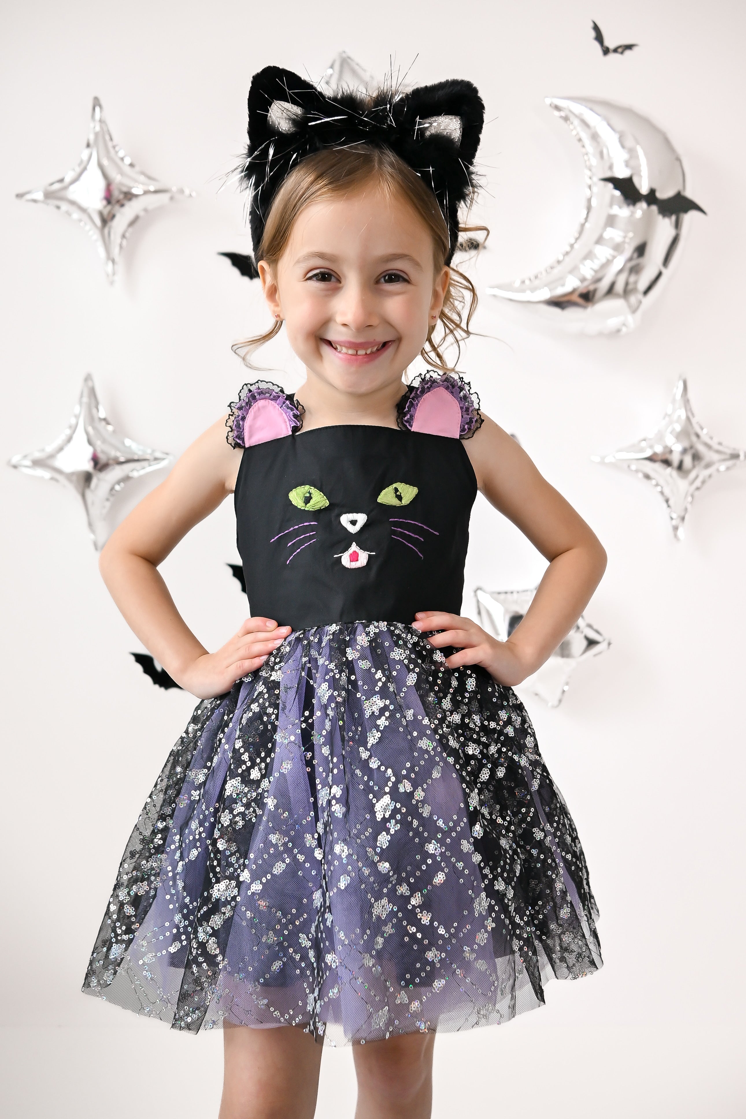 Midnight Mischief Cat Dress *Limited Pre~Order ~ Ships Late July*