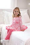 Pink Santa Skirted Lounge *In Stock*
