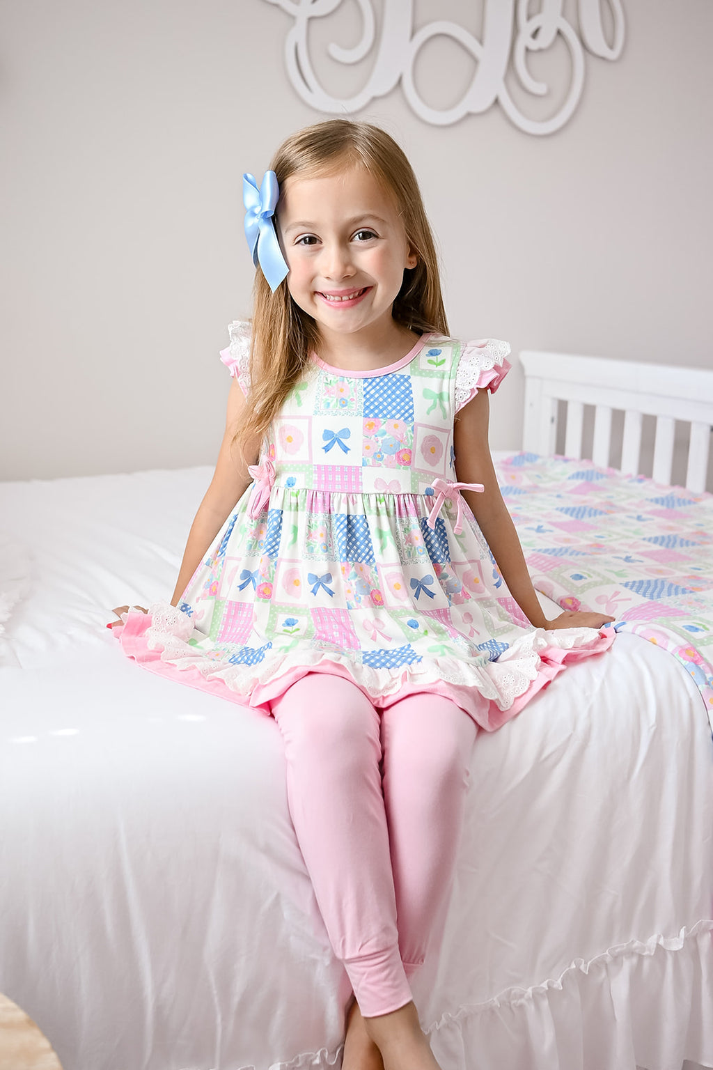 Patchwork Bamboo Skirted Lounge *In Stock*