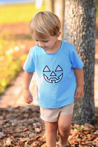 Blue Jack~O~Lantern Tee